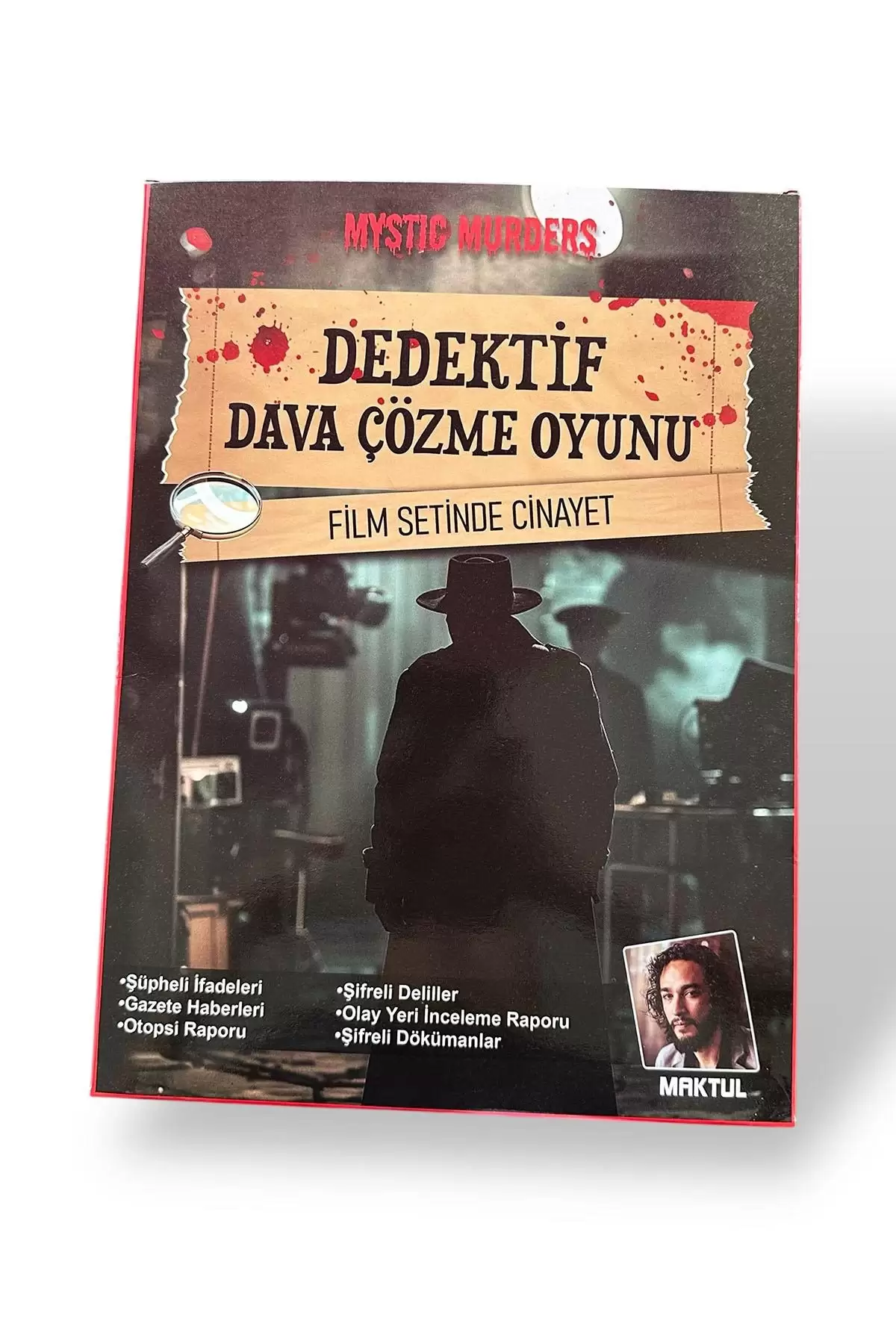 Dedektiflik Cinayet Çözme Oyunu - Film Setinde Cinayet