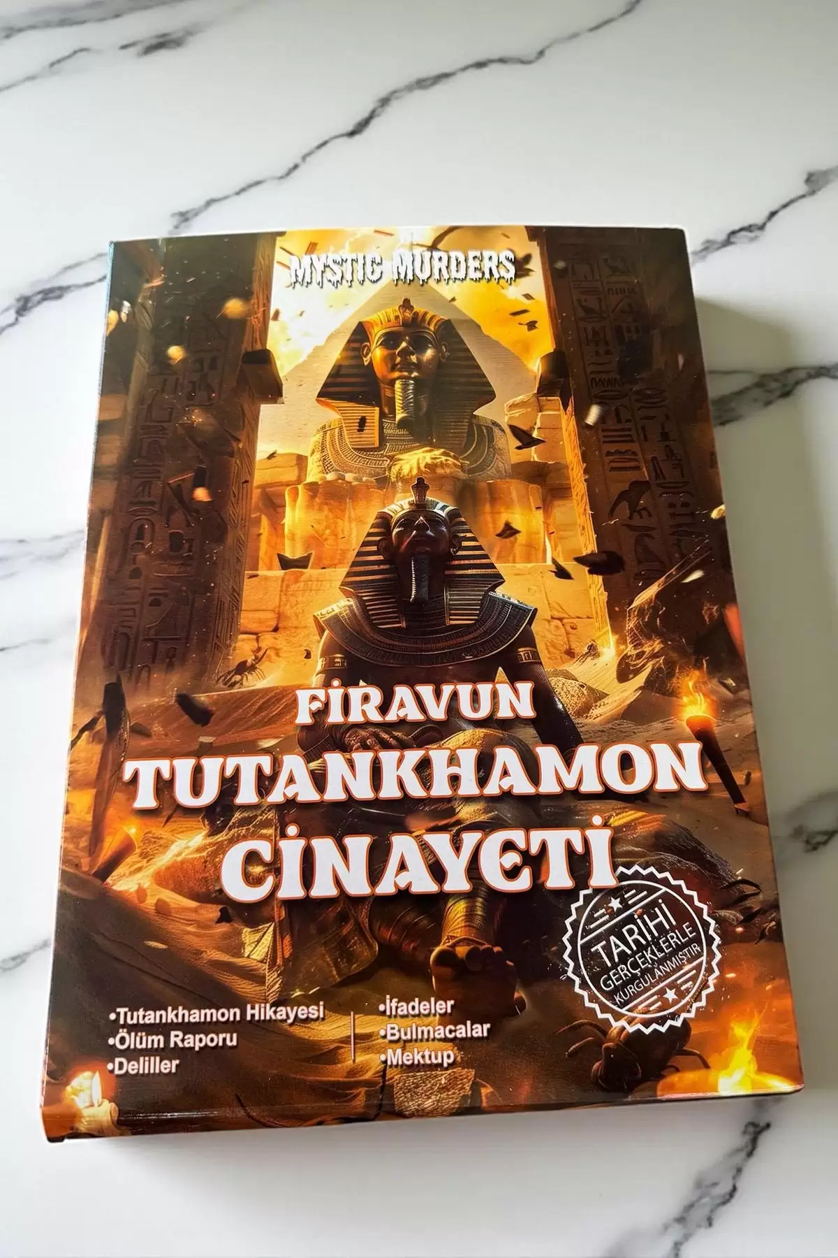 Dedektiflik Cinayet Çözme Oyunu - Firavun Tutankhamon Cinayeti