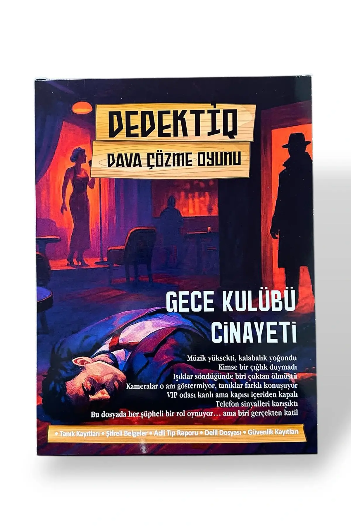 Dedektiflik Cinayet Çözme Oyunu - Gece Kulübü Cinayeti