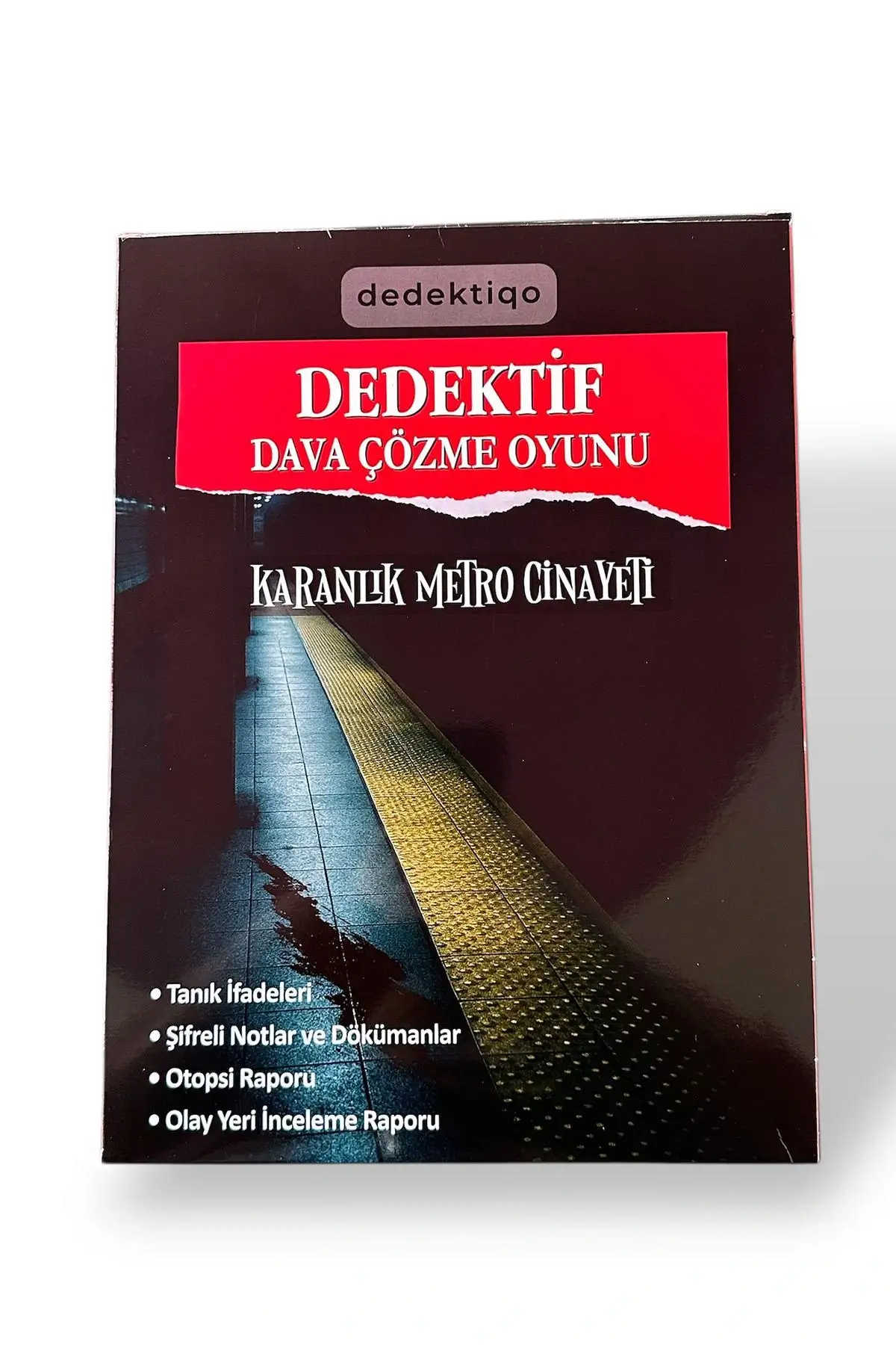 Dedektiflik Cinayet Çözme Oyunu - Karanlık Metro Cinayeti