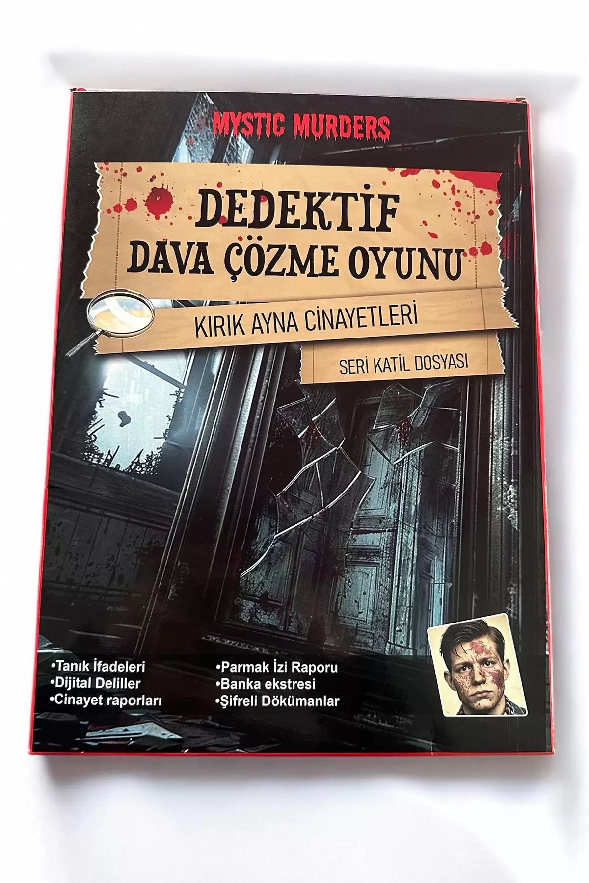 Dedektiflik Cinayet Çözme Oyunu -Kırık Ayna Cinayetleri