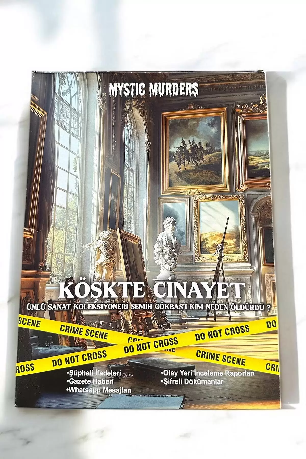 Dedektiflik Cinayet Çözme Oyunu -Köşkte Cinayetler