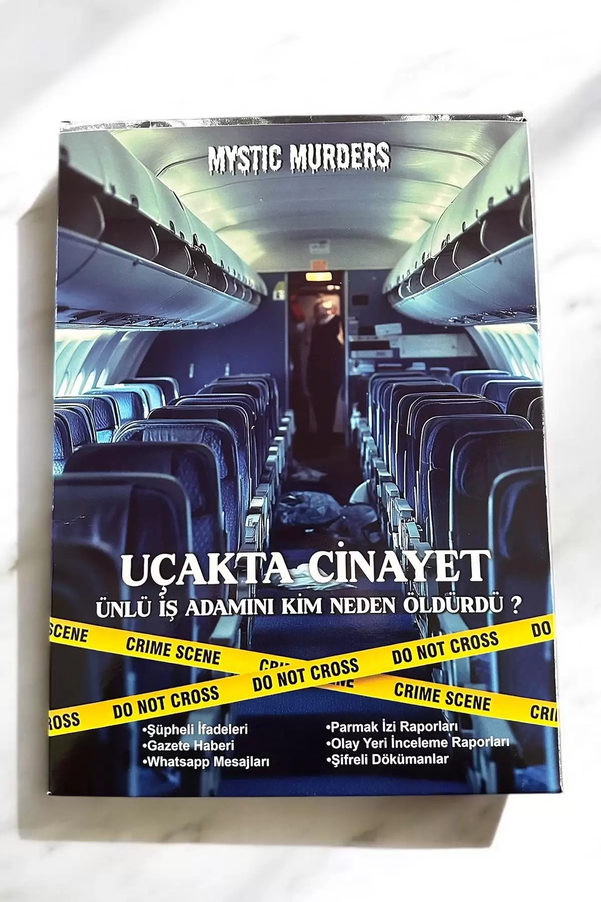 Dedektiflik Cinayet Çözme Oyunu -Uçakta Cinayetler