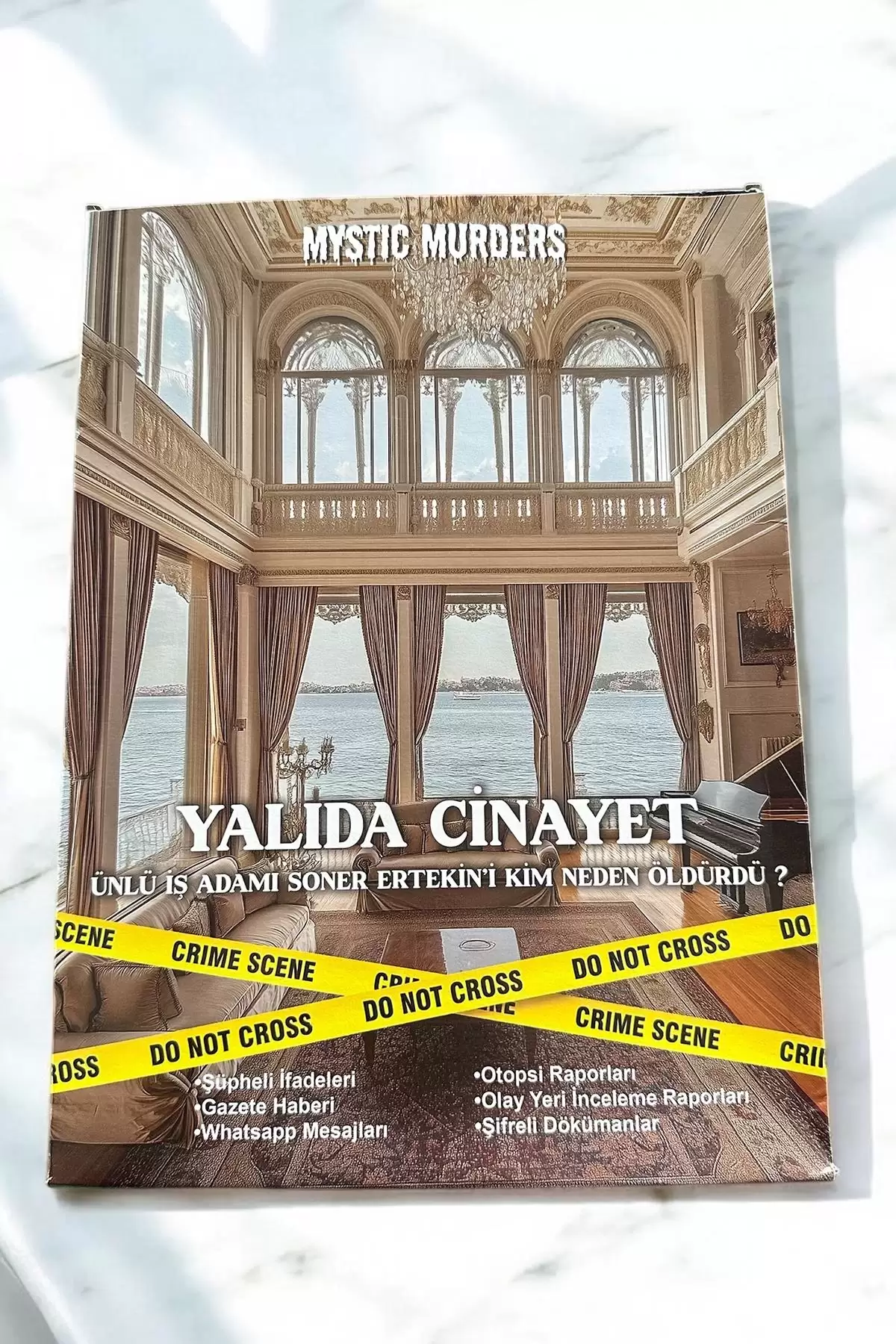 Dedektiflik Cinayet Çözme Oyunu -Yalıda Cinayetler