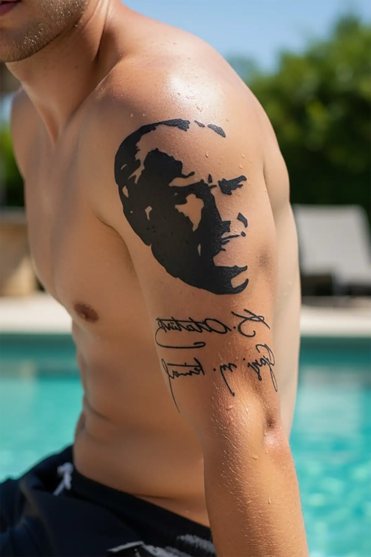 Geçici Atatürk Dövme Tattoo