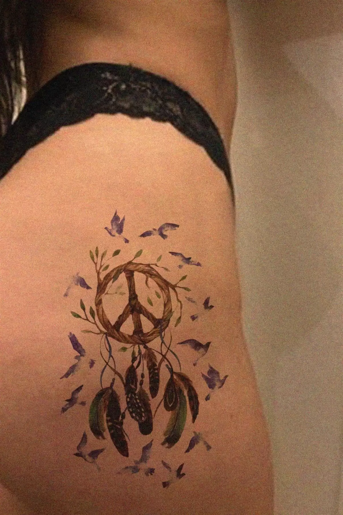 Geçici Düş Kapanı Dövme Tattoo