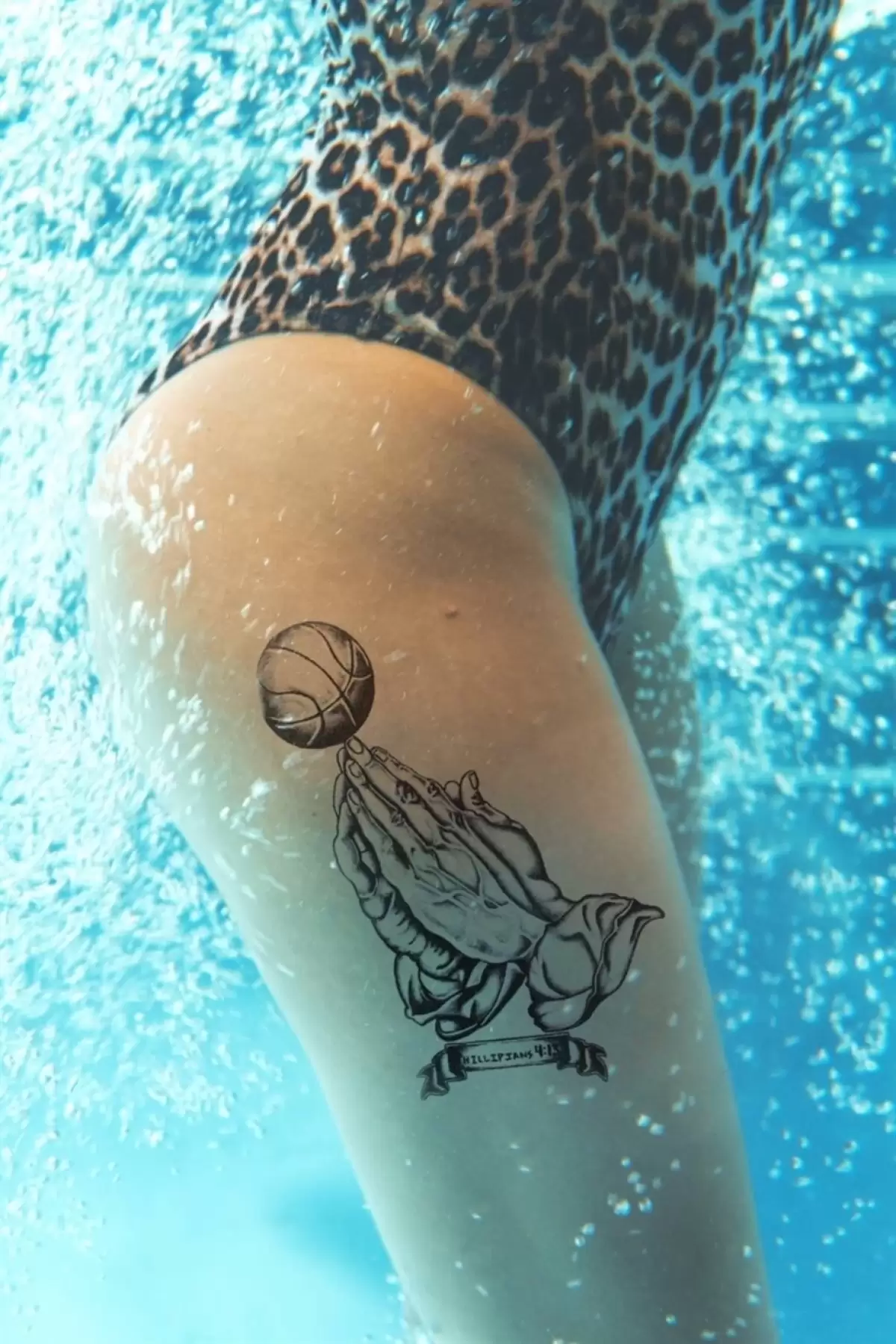 Geçici El Basketbol Dövme Tattoo