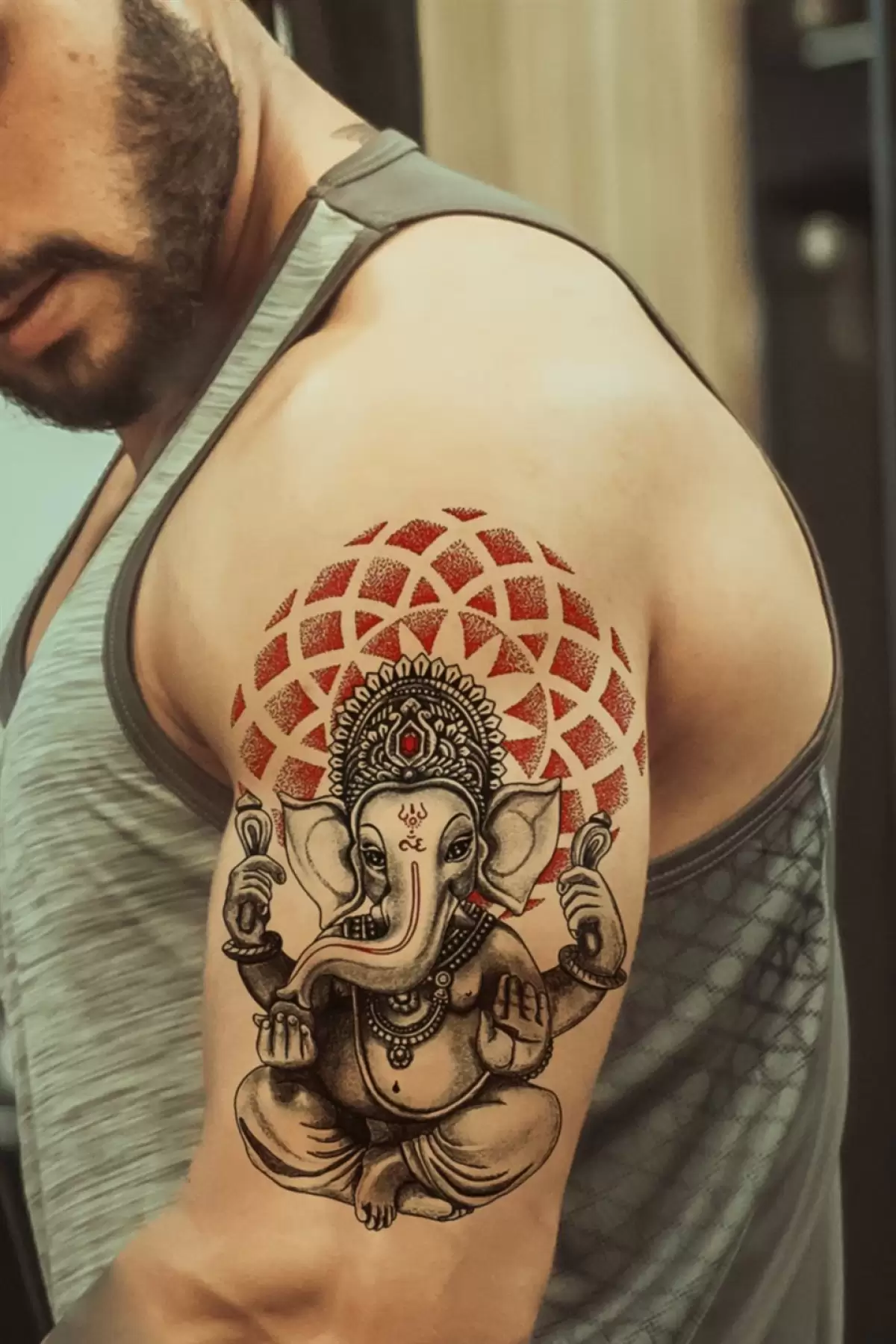 Geçici Fil Dövme Tattoo