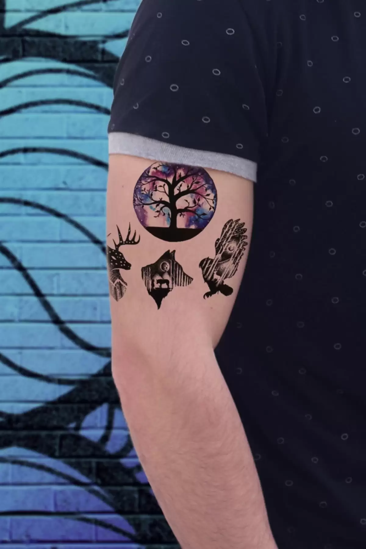 Geçici Hayvan Dövme Tattoo