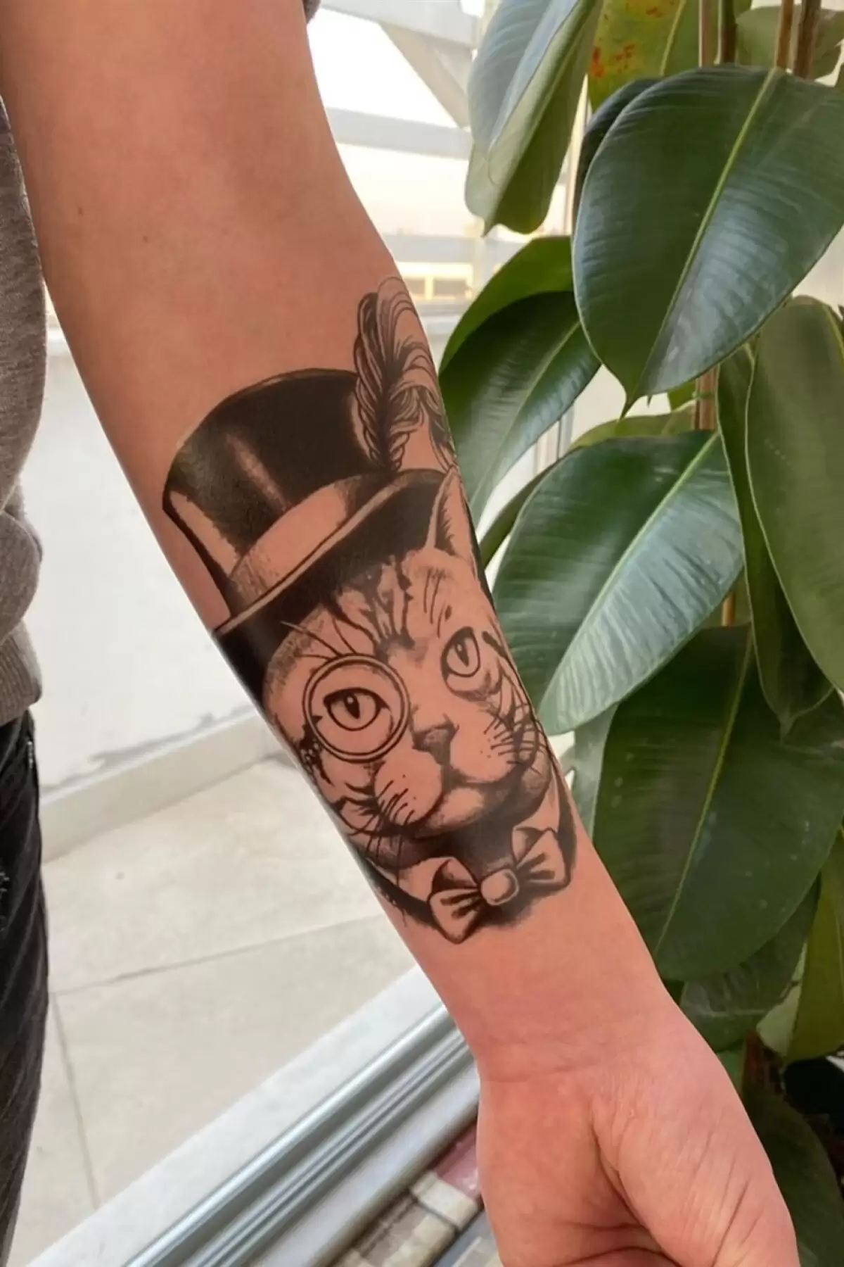 Geçici Kedi Dövme Tattoo