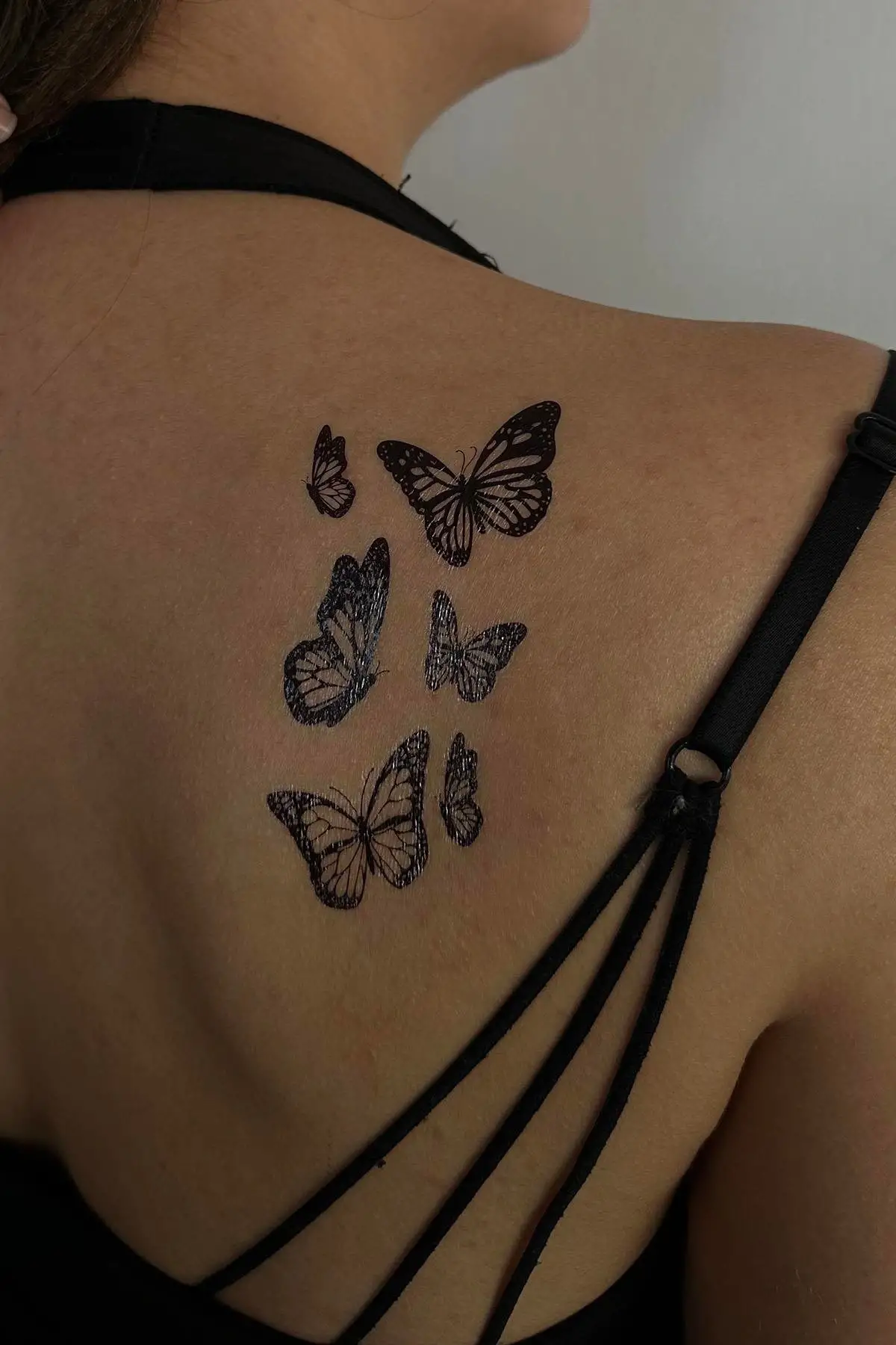 Geçici Kelebek Figürlü Mini Dövme Tattoo