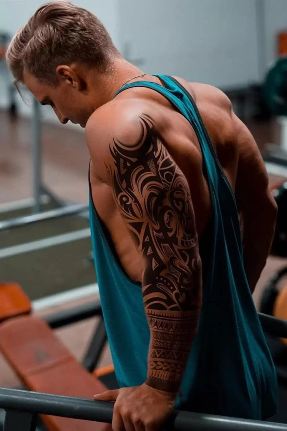 Geçici Maori Kol Dövme Tattoo