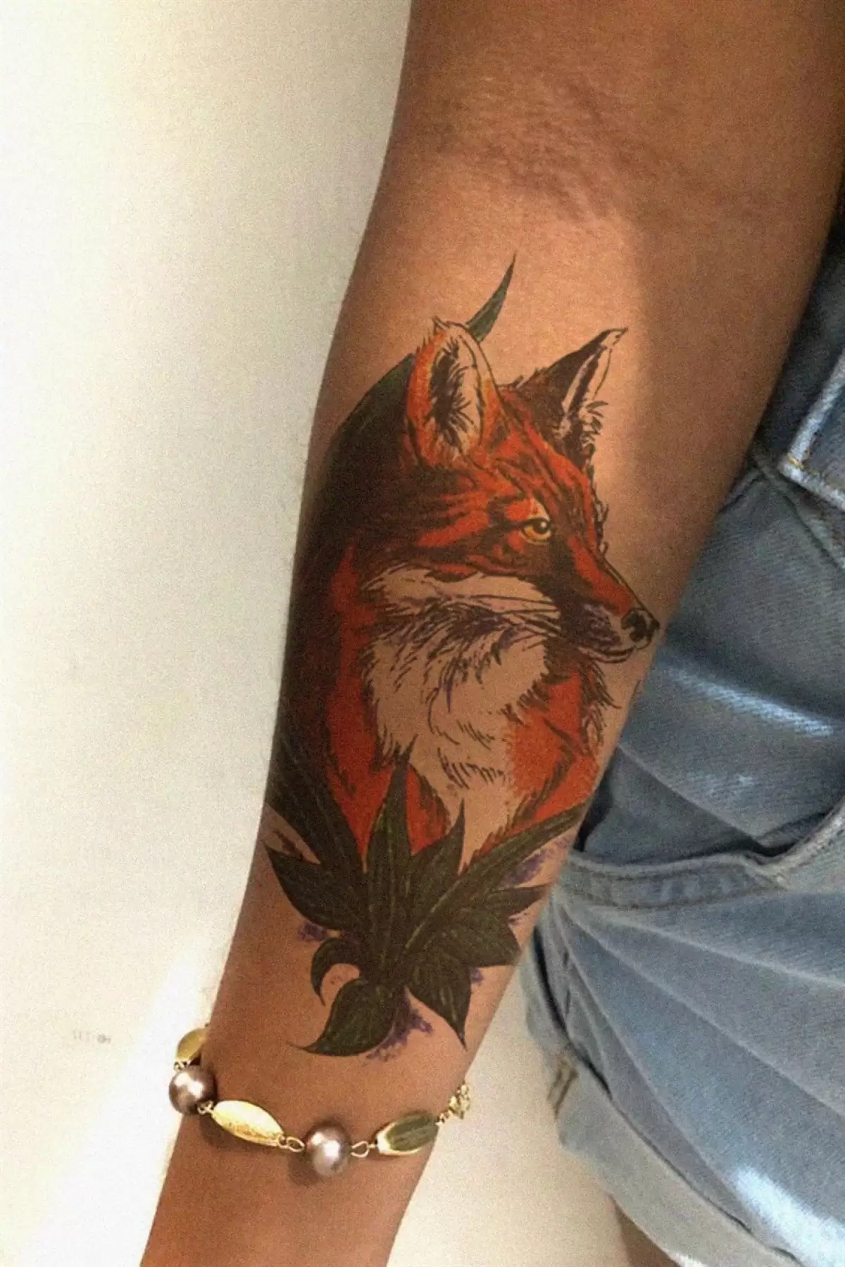 Geçici Tilki Dövme Tattoo