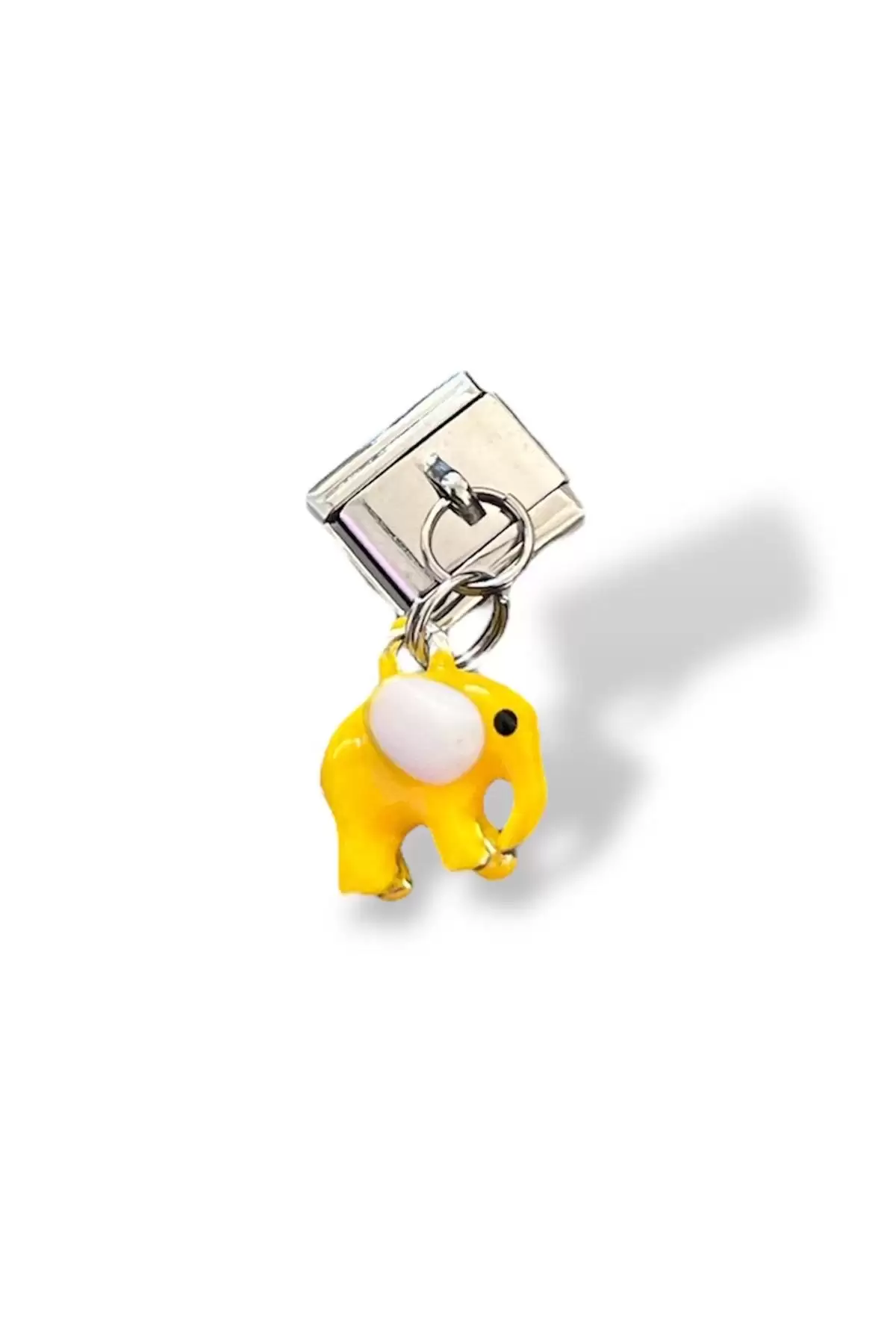 Gümüş Renk Fil Figürlü Çelik Nomination Charm (Tek)