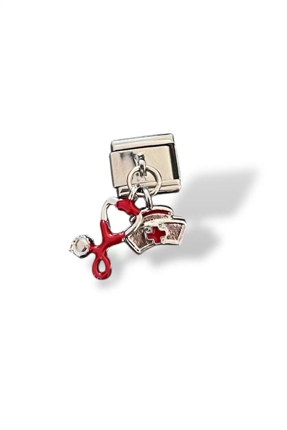 Gümüş Renk Karışık Figürlü Çelik Nomination Charm (Tek)