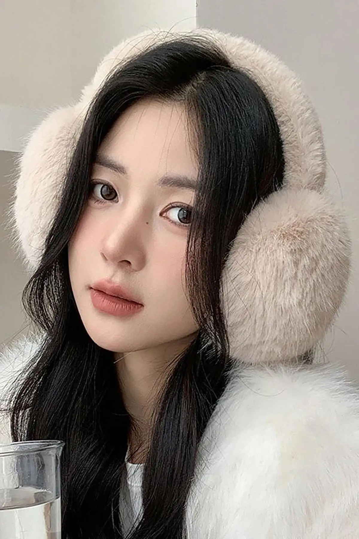 Kahve Renk Peluş Kulaklık