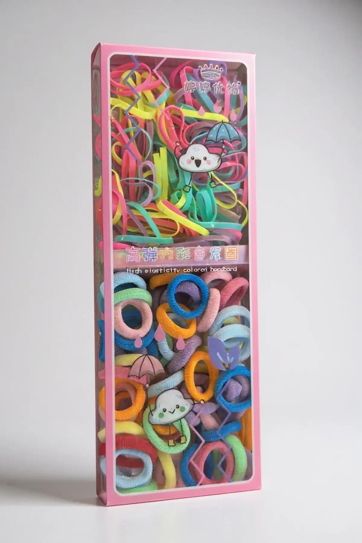 Karışık Renk Çocuk Havlu Toka Ve Saç Lastiği Set