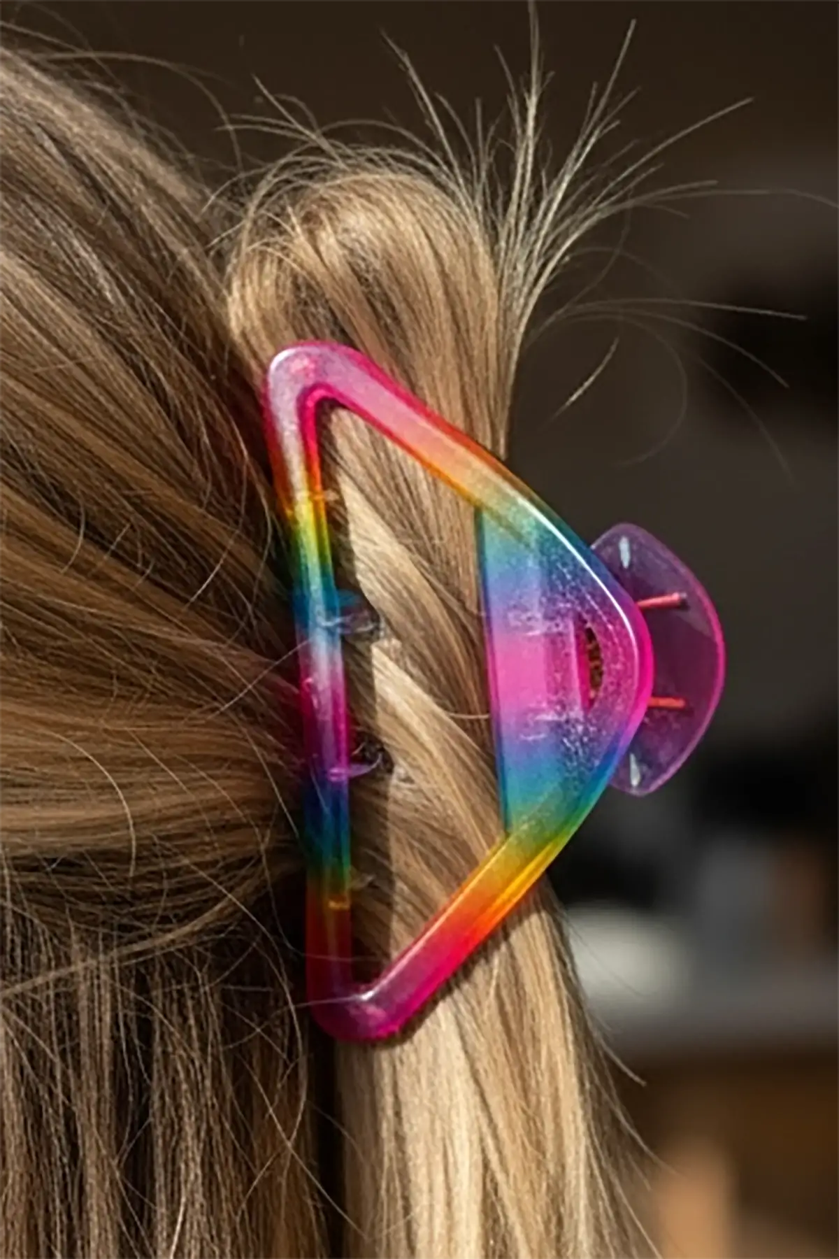 Karışık Renk Mandal Toka