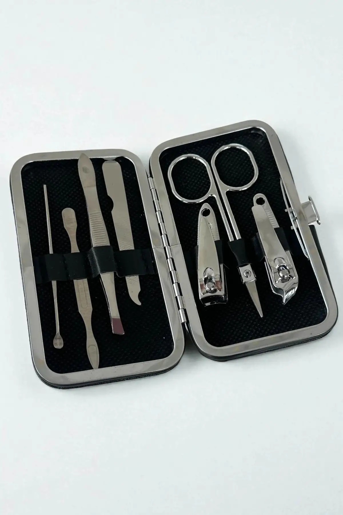 Karışık Renkli 7 Parça Manikür/ Pedikür Kutulu Törpü Set