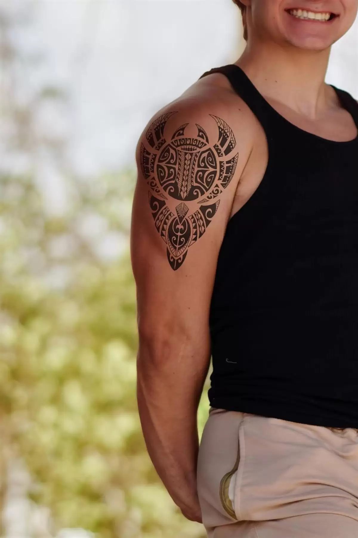 Maori Geçici Dövme Tattoo