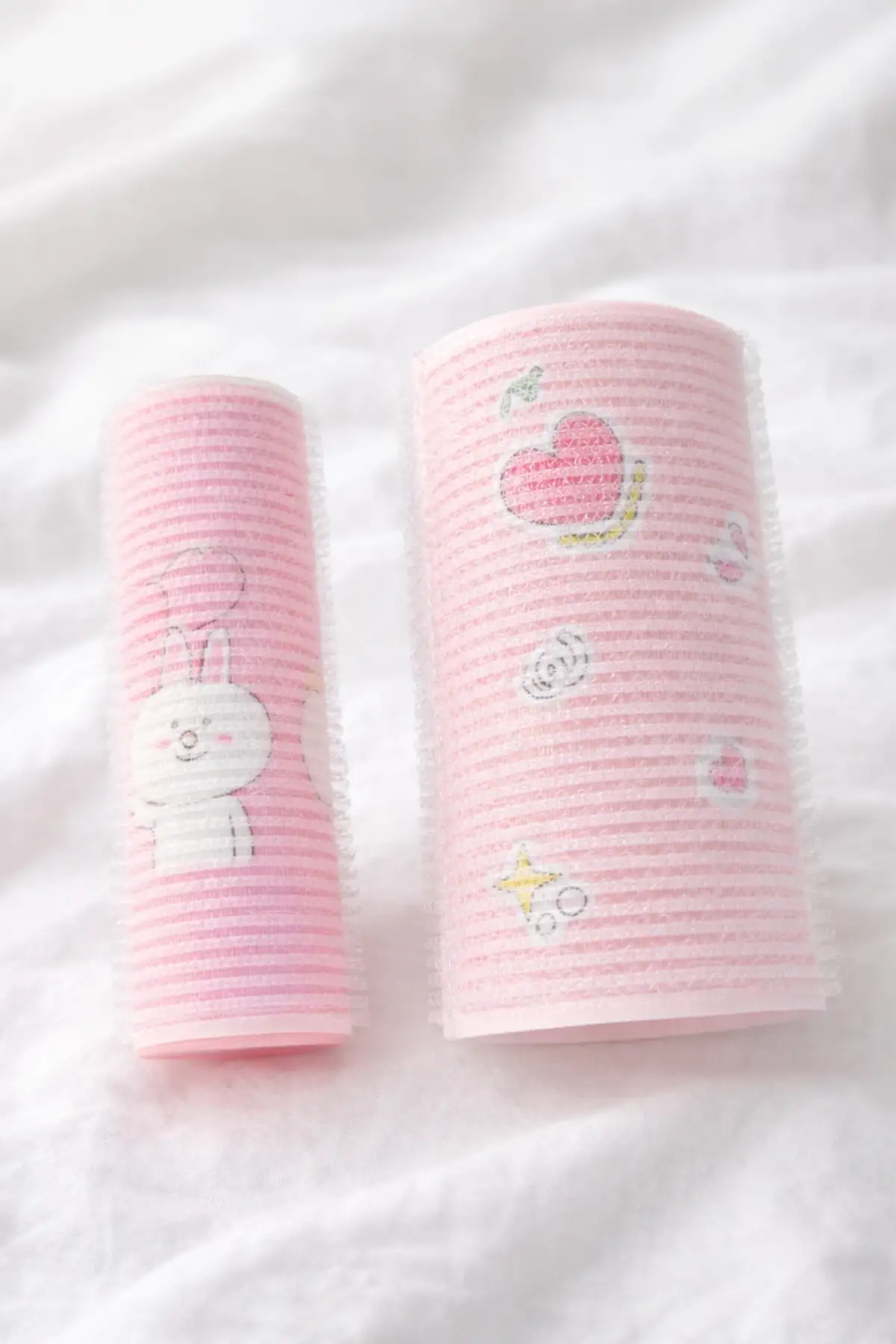 Pembe Renk İkili Bigudi