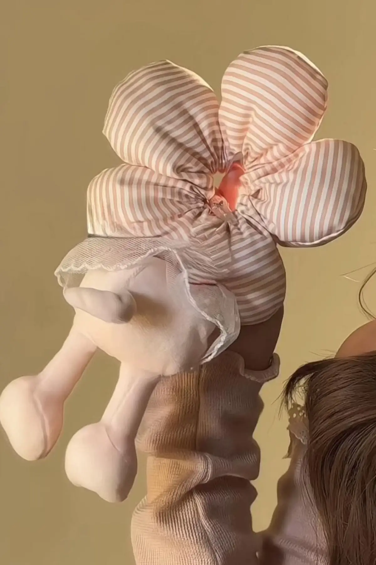 Pembe Renk Karışık Figürlü Simit Toka