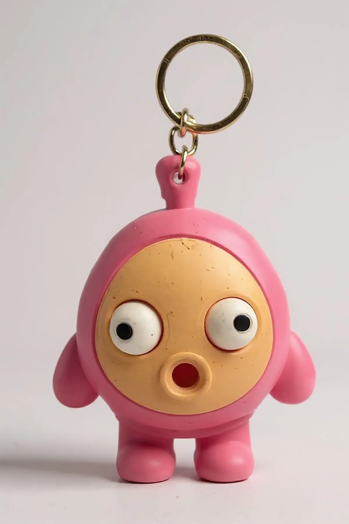 Pembe Renk Oyuncak Figürlü Anahtarlık