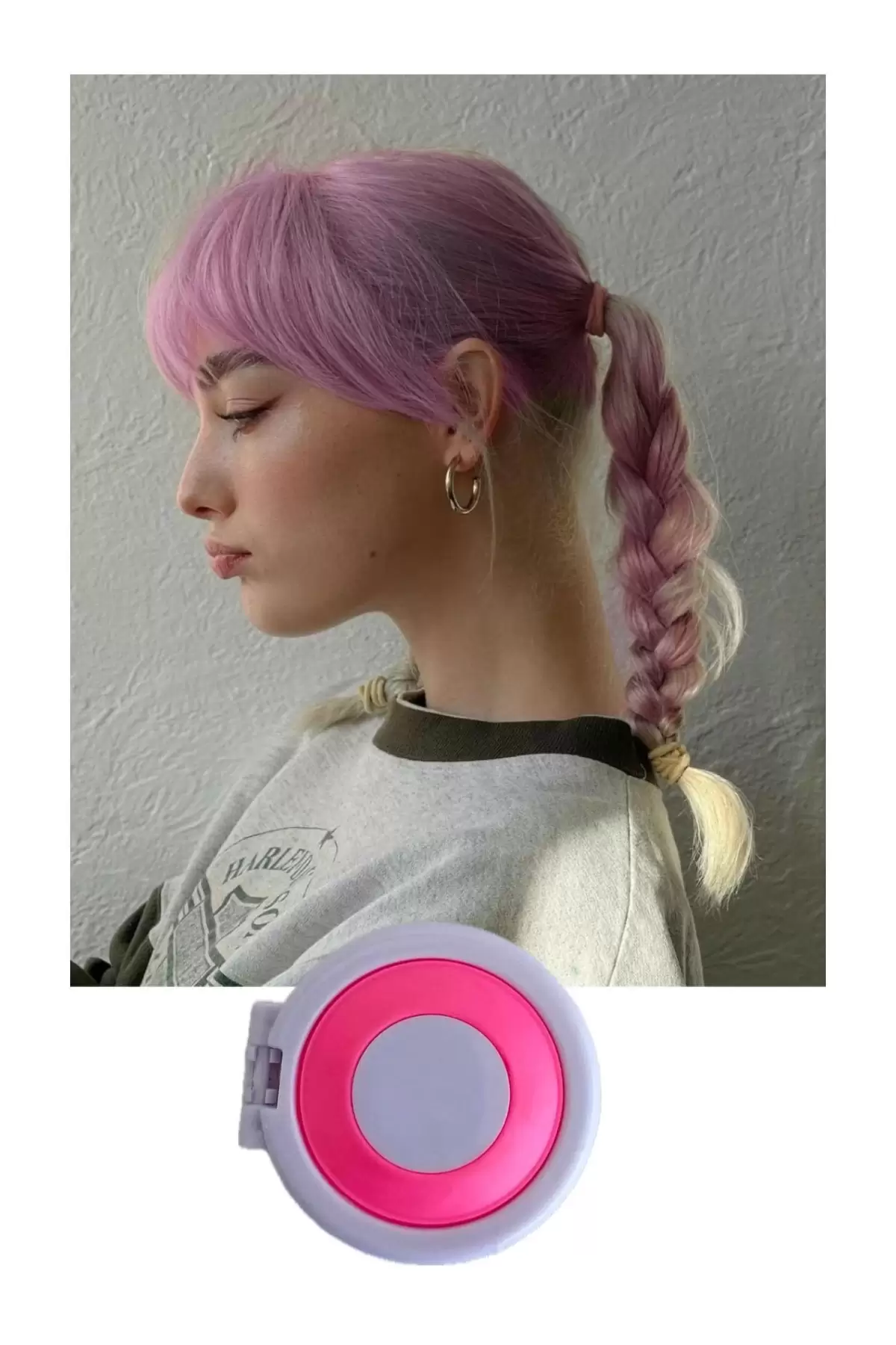 Pembe Renk Saç Tebeşiri