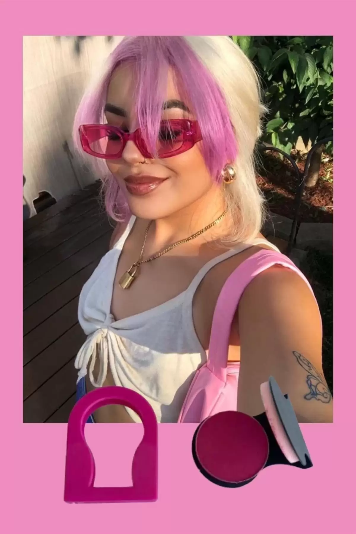 Pembe Renk Saç Tebeşiri