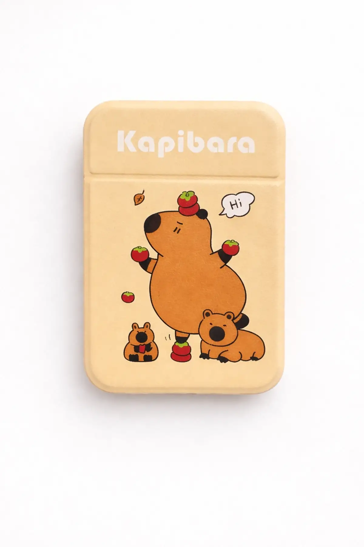 Sarı Renk Ayıcık Figürlü Cep Aynası