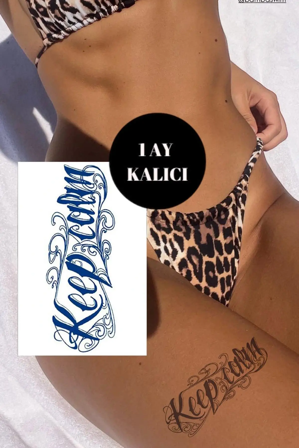 Yazı Detaylı 12 Saat Sonra Kararan Geçici Dövme Tattoo