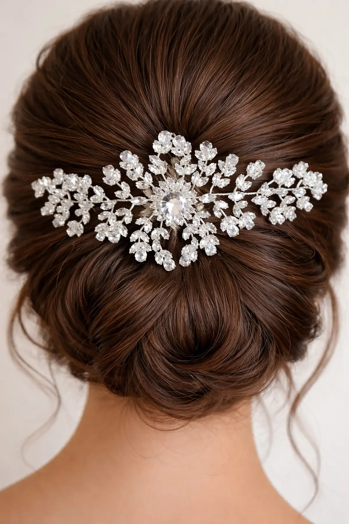 Zirkon Taşlı Gelin/Kına/Nişan/Söz Tasarım Taç