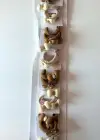 10lu Karışık Renk Fiyonk Figürlü Lastik Toka Set