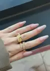 12li Açık Pembe Renk Jel Görünümlü Takma Tırnak Set (Yapıştırıcılı)