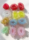 12li Karışık Renk Helezon Toka Set