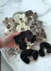 12li Karışık Renk İnci Detaylı Simit Toka Set