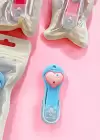 12li Karışık Renk Kalp Figürlü Tırnak Makası Set