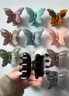 12li Karışık Renk Kelebek Figürlü Mandal Toka Set