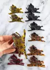 12li Karışık Renk Kelebek Figürlü  Mandal Toka Set