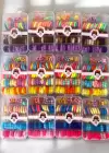 12li Karışık Renk Lastik Toka Set