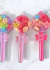 12li Karışık Renk Lolipop Figürlü Toka Set