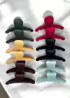 12li Karışık Renk Mandal Toka Set