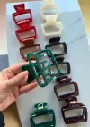 12li Karışık Renk Mandal Toka Set