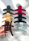 12li Karışık Renk Mandal Toka Set