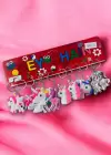 12li Karışık Renk Unicorn Figürlü Anahtarlık Set