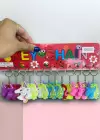 12li Karışık Renk Unicorn Figürlü Anahtarlık Set