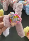 12li Karışık Renk Unicorn Figürlü Peluş Toka Set