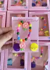 12li Karışık Renk Yüzük /Bileklik/Toka/Yüzük/Kolye Set