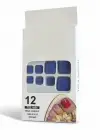 12li Lacivert Renk Takma Tırnak Set (Yapıştırıcılı)