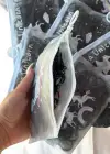 12li  Siyah Renk Çantalı Lastik Toka Set
